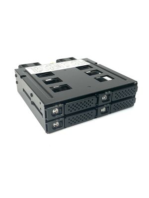 5.25 Bay x 4 NVMe U.2 M2 SSD Carrier HD-MiniSAS IO