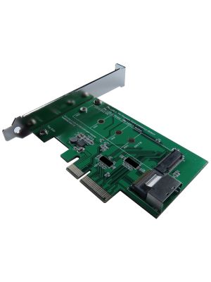 PCIe 4 Lane to M.2 (PCI-e I/F) SSD & SFF-8087 