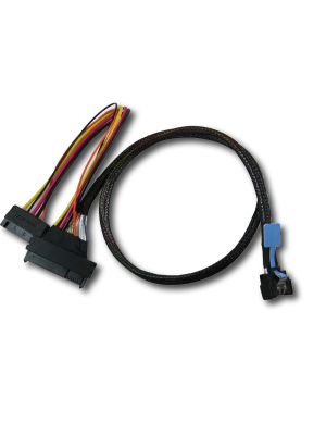 MCIO 38 Pin PCIe GEN 5 to U.3 (SFF-8639) Cable -50CM