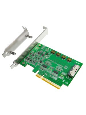 PCIe x8 Gen4 with Redriver to MCIO 74P AIC