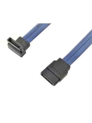 Buy BLUE SATA Internal Cable Straight to 90 Degree Right Angle