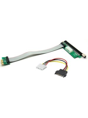 PCI Express Extension Cable 1x to 16x with Powered Riser - PCI-E1X-16X-PWR