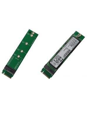 M.2 (NGFF) Blade Gold Finger to M.2 PCI-e 4 Lane SSD Adapter