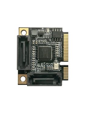 Get Dual SATA to mini-PCIE Adapter