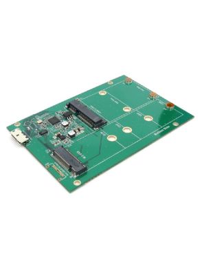 USB 3.1 Micro B Connector to mSATA SSD Adapter Board