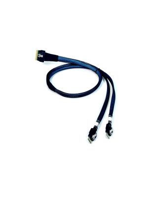 ‌SlimSAS 8i S‌FF-8654 to 2 X SlimSAS 4i Cable - 60CM