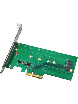 PCIe Gen 3 / 4-Lane to M.2 NVME SSD Adapter