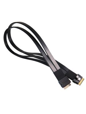 SlimSAS SFF-8654 8-Lane to Oculink SFF-8611 8-Lane High-Speed Data Cable