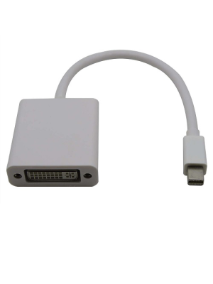 Mini DP Male to DVI Female Adapter
