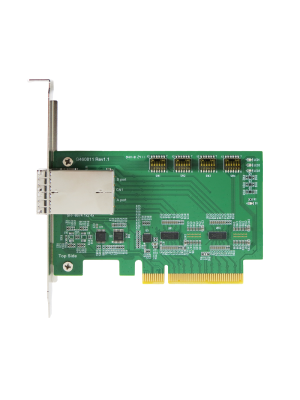 PCIe X8 to GEN 3 with Redriver to External MiniSAS HD 8X Adapter 