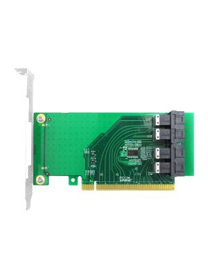 Buy 4 Port PCIe x16 to U.2 NVMe Adapter