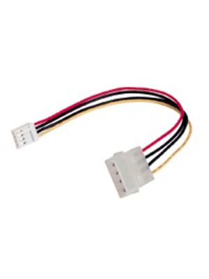 4-Pin Molex to Floppy Drive 4-Pin Power 12 inch Cable