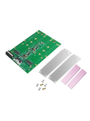 Slimline SAS 8i to M.2 NVMe SSD Dual Port