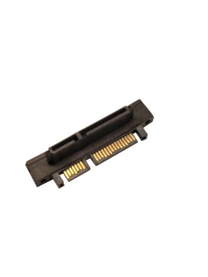 SATA 22 Pin Male to 22 Pin Female Right Angle Adapter