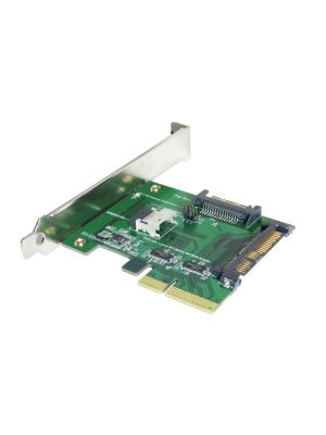 PCIe Gen 3 / 4 Lanes to U.2 and Slimline SAS Adapter