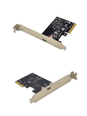 PCIe x4 ASM3242 USB3.2-C 20Gbps Expansion Card Chipset: asmedia ASM3242