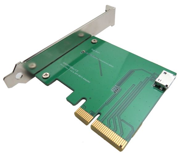 Ilustrar adiós Compra PCIe Gen 3/4 Lane to Oculink SFF-8612 Adapter