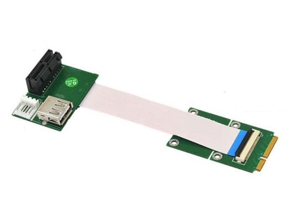 Mini PCIe to PCIe 1X Riser Card