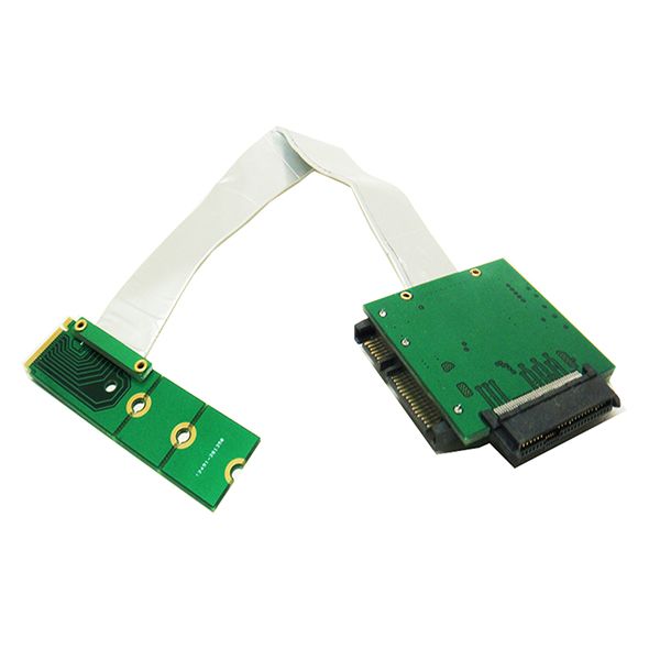 M.2 NVME SSD Key M Key B SSD to U.2 SFF-8639 Adapter Card