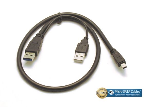 replika skilsmisse mineral USB 3.0 Y Cable A Male to A Male and 5 Pin Mini PN#: USB3.0-Y-AA5PA